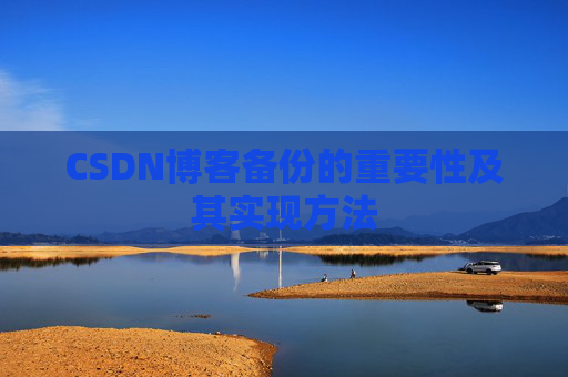 CSDN博客备份的重要性及其实现方法